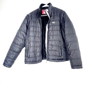 Marker Womens Black Puffer Jacket Ski Coat winter Size Large 100% Polyester